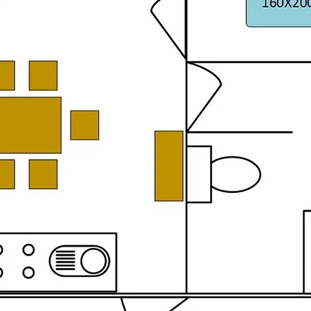 63m² Pour 5 Personnes Avec Terrasse - Api-1-52-295 Camping Devillac
